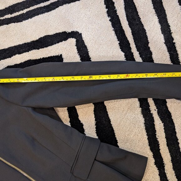 Ted Baker Zameli Peplum Black Blazer Size 2 OfficeChic quiet luxury preppy - Picture 16 of 16